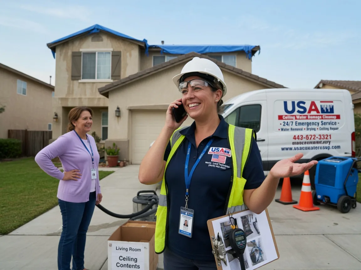 Ceiling Water Damage Restoration Bement, IL FAQs